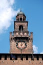 Milan - Castello Sforzesco, Sforza Castle Royalty Free Stock Photo