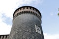The milan castello sforzesco tower