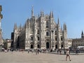 Milan Cathedral, the cathedral church of Milan, Lombardy, Italy