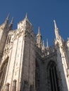 Milan cathedral detail Royalty Free Stock Photo