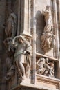 Milan Cathedral detail Royalty Free Stock Photo