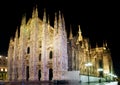 Milan cathedral dome Royalty Free Stock Photo