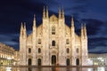 Milan cathedral dome Royalty Free Stock Photo