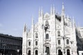 Milan Cathedral Dome, Duomo Royalty Free Stock Photo