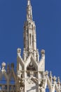 Milan Cathedral Duomo di Milano, gothic church, details of facade, Milan, Italy Royalty Free Stock Photo