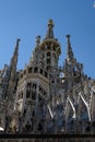 Milan Cathedral. Duomo di Milano, gothic church, Milan, Italy.