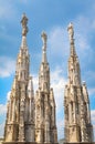 Milan Cathedral in Italy Royalty Free Stock Photo