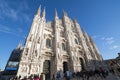 Milan cathedral Royalty Free Stock Photo