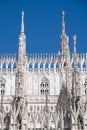 Milan Cathedral ,Spiers of the Duomo