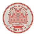 Milan Cathedral stamp