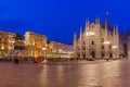 Milan Cathedral & x28;Duomo di Milano& x29; in Italy Royalty Free Stock Photo