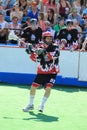 Milan Cernik - box lacrosse Royalty Free Stock Photo