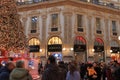 Milan - christmas 2019: Vittorio Emanuele shopping gallery near Milan Dome plaza