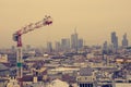 Milan cityscape and Duomo cathedral