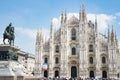 Milan Duomo cathedral main square