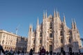 Milan Duomo - Time Lapse people