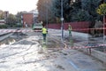 Milan the fiume seveso flood