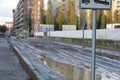 Milan the fiume seveso flood