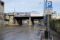 Milan the fiume seveso flood