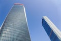 Milan, Italy - April 13, 2019: Skyscraper Generali Tower The Twisted One headquarters of the Generali Group`s offices in