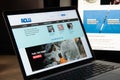 Milan, Italy - August 15, 2018: ACLU NGO website homepage. ACLU Royalty Free Stock Photo