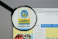 Milan, Italy - August 10, 2017: Bharat Petroleum logo on the web