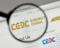 Milan, Italy - August 10, 2017: China Energy Engineering Group l