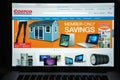 Milan, Italy - August 10, 2017: Costco.com website homepage. It