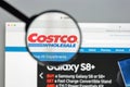 Milan, Italy - August 10, 2017: Costco.com website homepage. It