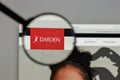Milan, Italy - August 10, 2017: Darden Restaurants logo on the w