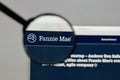 Milan, Italy - August 10, 2017: Fannie Mae logo on the website h Royalty Free Stock Photo
