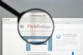 Milan, Italy - August 10, 2017: Fitch ratings website homepage. Royalty Free Stock Photo