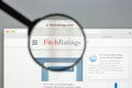 Milan, Italy - August 10, 2017: Fitch ratings website homepage.