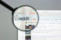 Milan, Italy - August 10, 2017: Reddit website homepage. It is a