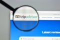 Milan, Italy - August 10, 2017: Tripadvisor website homepage. It