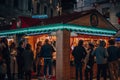 Milan, Italy. 18.12.2023. Christmas Markets Mercatini di Natale 2023-2024. Best events and Christmas markets in Milan