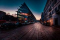 MILAN,ITALY - CIRCA FEBRUARY 2020: Foundation Feltrinelli and Microsoft House headquarter Milan city designed by Herzog