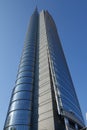 Unicredit tower in piazza Gae Aulenti in Milan, Italy Royalty Free Stock Photo