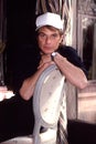 David Lee Roth during a photo session inside the Gallia Hotel