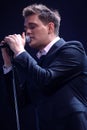 Michael Buble during the concert