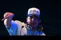 Beastie Boys the DJ , Mix Master Mike, during the concert