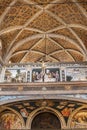 Milan, Italy, Europe, San Maurizio al Monastero Maggiore, church, the Sistine Chapel of Milan, art, fresco, monastery, convent