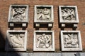 Milan, Italy, Europe, reliefs, bas-relief, statue, Milan Stock Exchange, Palazzo Mezzanotte, Palazzo della Borsa, famous place