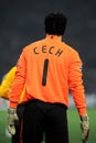 Petr Cech during the Match Royalty Free Stock Photo