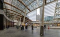 Piazza Gae Aulenti (Gae Aulenti square) in Milan, Italy