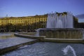 Milan, Italy: the fountain known as Torta degli Sposi Royalty Free Stock Photo