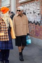 Bryan Boy before Fendi fashion show, Milan Fashion Week street style