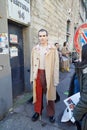 Carlo Sestini before Marni fashion show, Milan Fashion Week street style