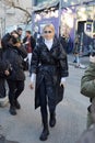 Caroline Daur before Marni fashion show, Milan Fashion Week street style