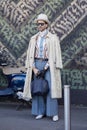 Ulisses de Melo before Gucci fashion show, Milan Fashion Week street style